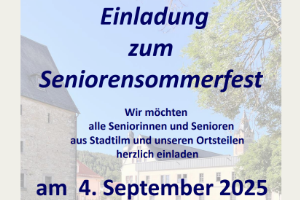 Seniorensommerfest Stadtilm 2025